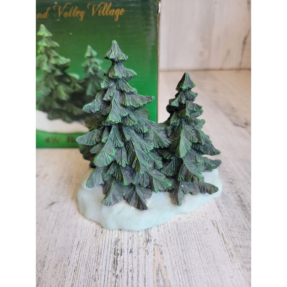 Vintage O'well heritage pine tree valley accessory‎ village Xmas